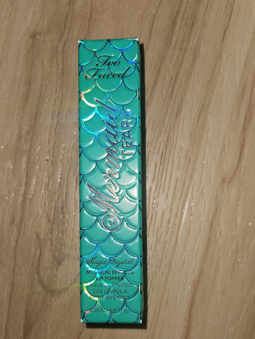 Too Faced Mermaid Tears Lip Topper - Teal Green Shimmer
